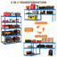 Étagère de garage réglable à 5 niveaux, support de rangement en métal robuste pour la cuisine du garde-manger du sous-sol, capacité de 2 500 lb-1476924835-1476924839