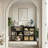 4 Tier Wood Narrow Bookcase ,Small Expandable Book Shelf-123043485-123043487
