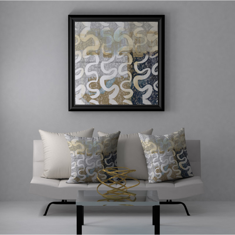 Housse de coussin décorative carrée et insert, 20 po x 20 po