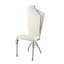 Chaise d'appoint, siège et dossier rembourrés Isairis