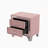 Velvet Solid Wood Nightstand-1240682474
