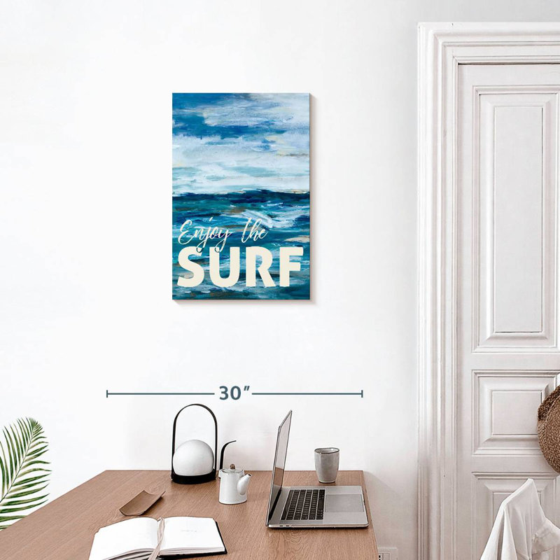 Enjoy The Surf, H 24 po x l 16 po