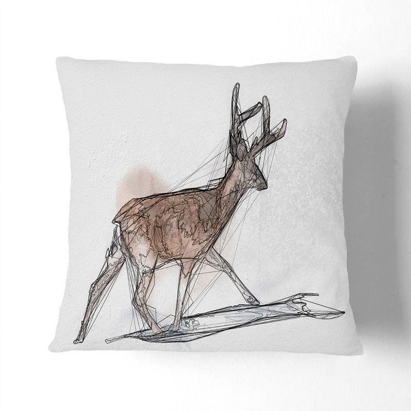 Square Cushion, 40cm H x 40cm W x 15cm D