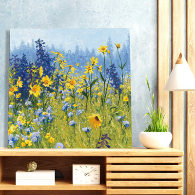" Joyful In July III " Painting Print