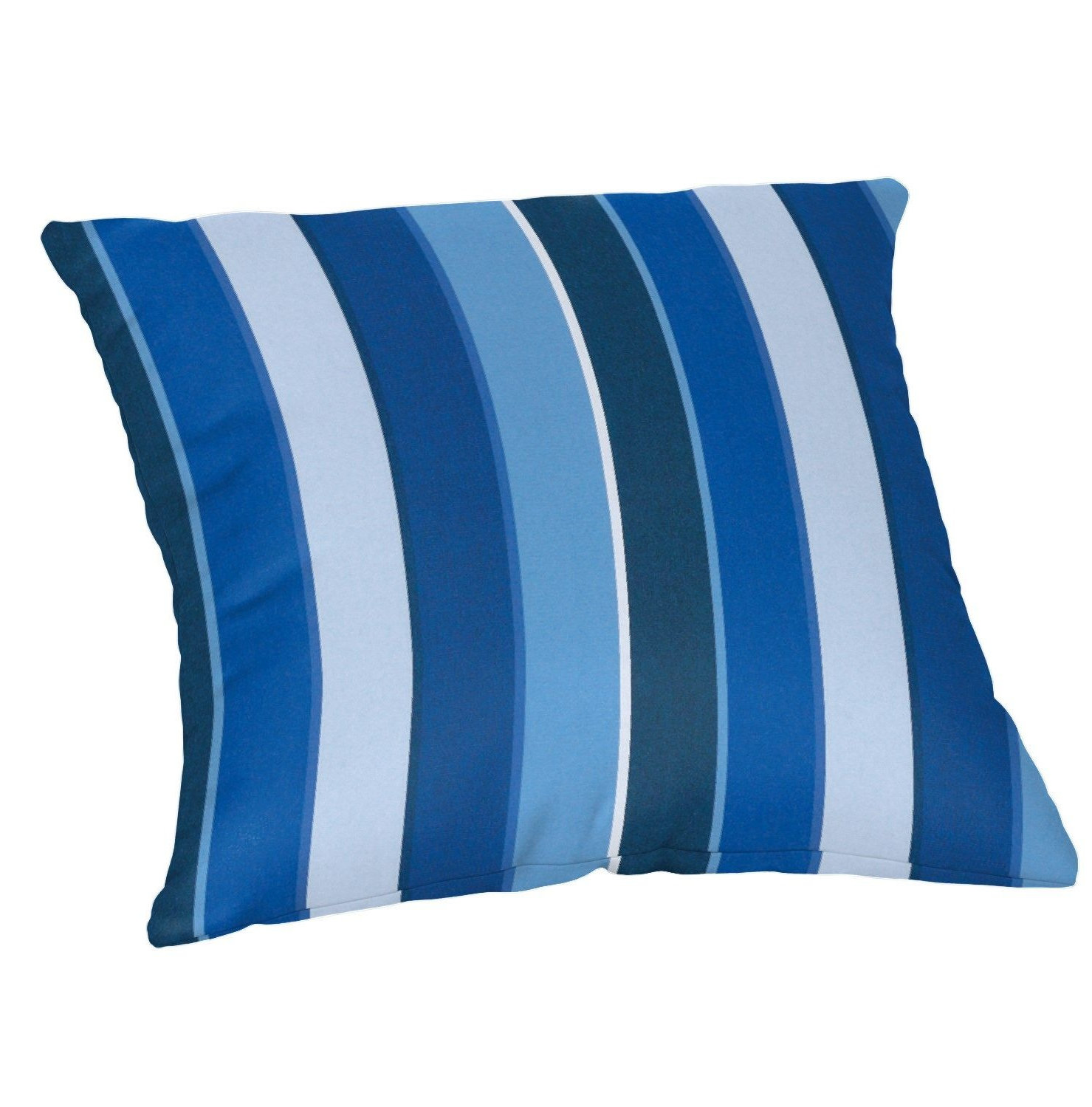Sunbrella® Throw Pillow, 20"H x 20"W, Milano Cobalt Sunbrella®