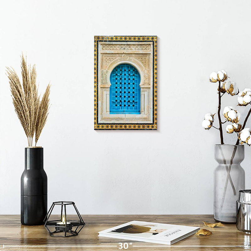 Lilie Tunisian Window, 12" H x 8" W