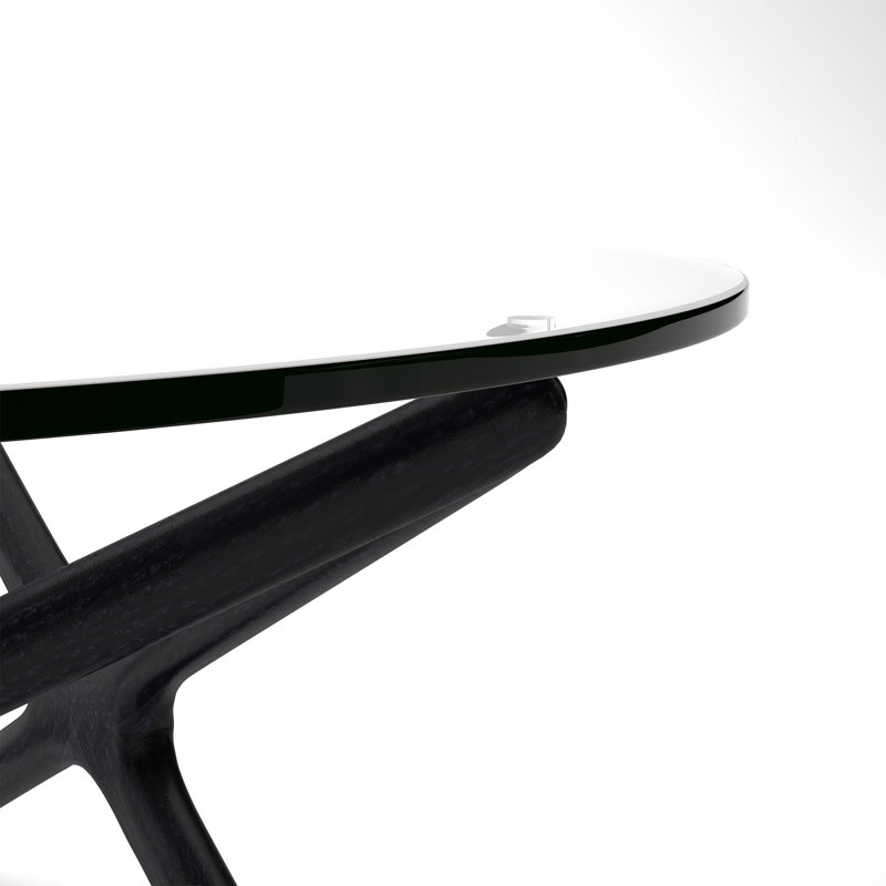 Table basse Lark, Noir