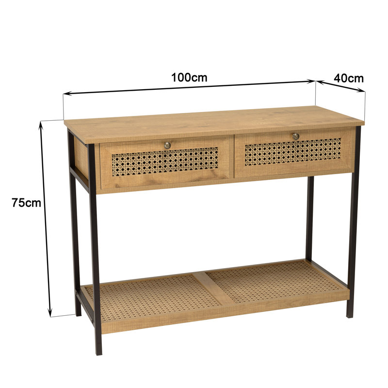 Claro 100cm Console Table