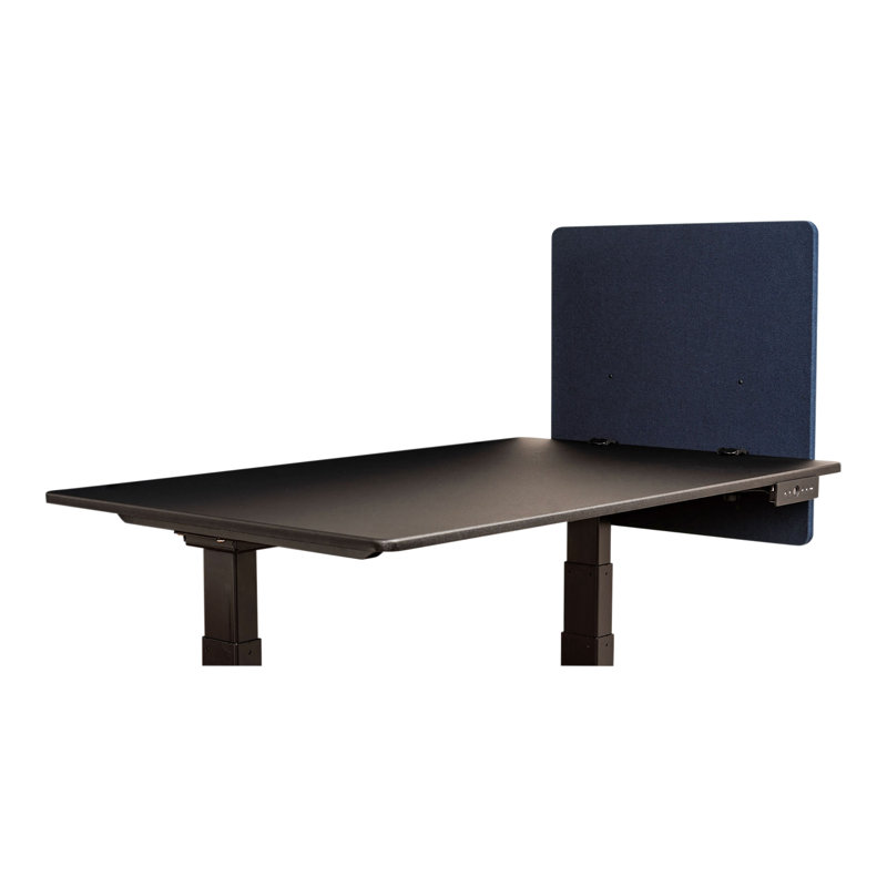 Cloison de bureau en tissu 1 panneau, Bleu minuit