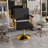 360° Swivel Hydraulic Salon Recliner - Pump Design, Non-Tilting, For Hair/Tattoo/Beauty