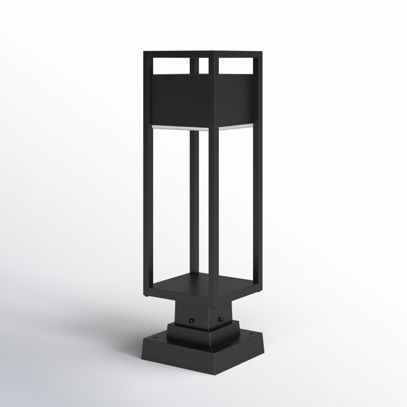 Luminaire encastré à DEL 1 lumière Esquibel, H 28,25 po x l 7 po x P 7 po