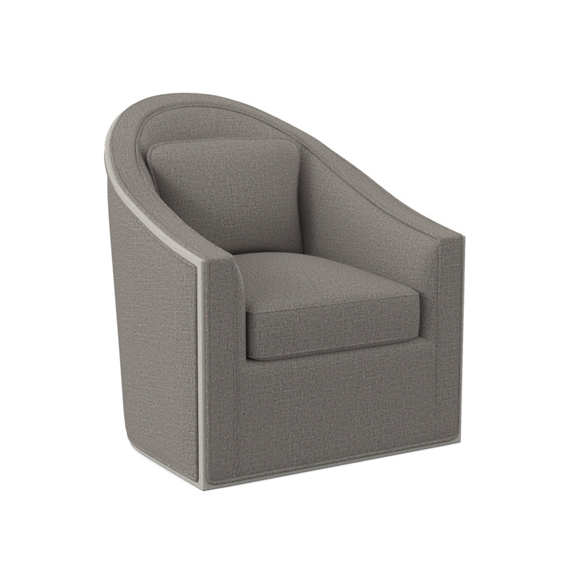 Fauteuil pivotant Academy, Bisque, Galet Chartres