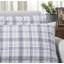 Taies d'oreiller style campagnard classique en flanelle de coton écossais-536163776-536163789