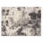 Black Ivory Rectangle Polypropylene 5'3"x7' Rug