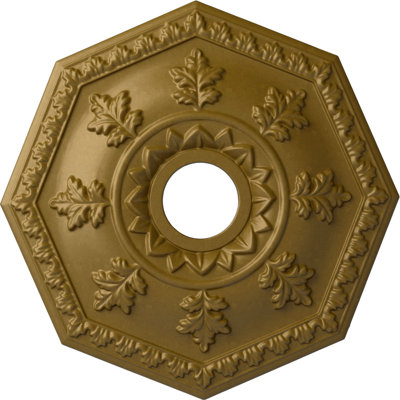 Médaillon de plafond de 18 po x 3 pi x P 1 1/2 po Nottingham (convient aux auvents jusqu'à 4 5/8 po)