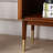 Solid wood floor bookcase display cabinet