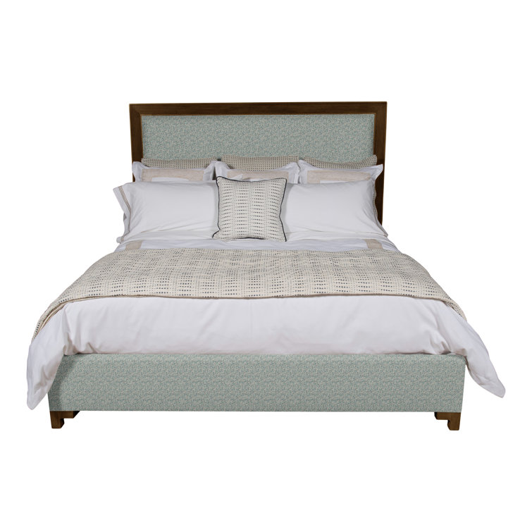 Louise/Lawrence King Upholstered Low Profile Panel Bed
