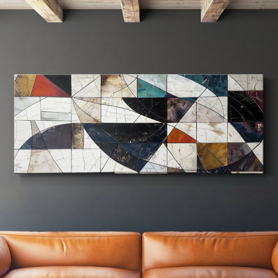 Abstract Series 1 #XXXVII-Wide Gallery Wrapped Canvas