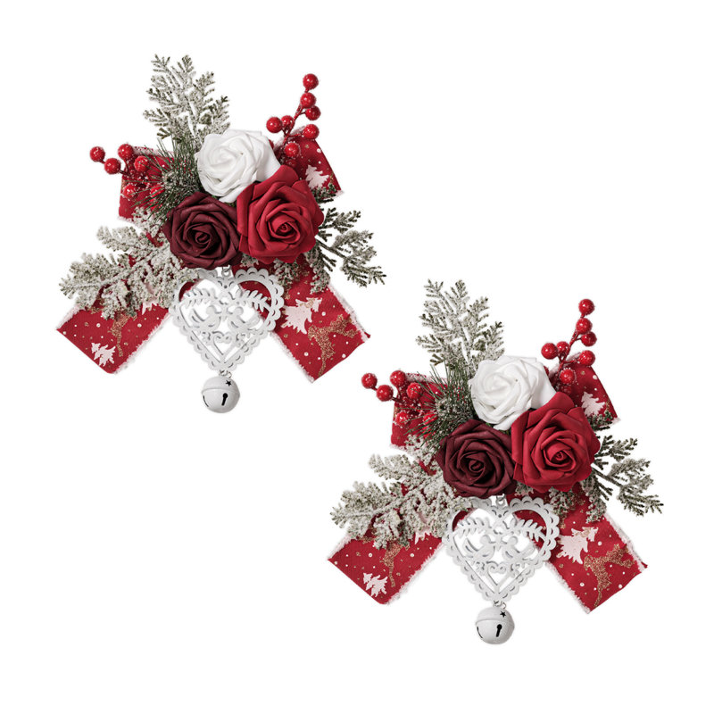 Faux fleuron enneigé