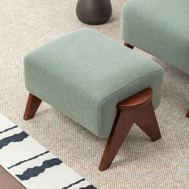 Fauteuil Bryonie, Green Teddy, No, 1