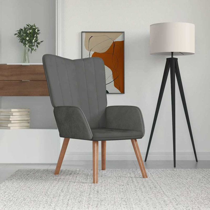  Relaxing Chair Dark Grey, Dark Gray