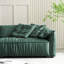 Coussin de canapé modulaire en polyester vert-1190306338