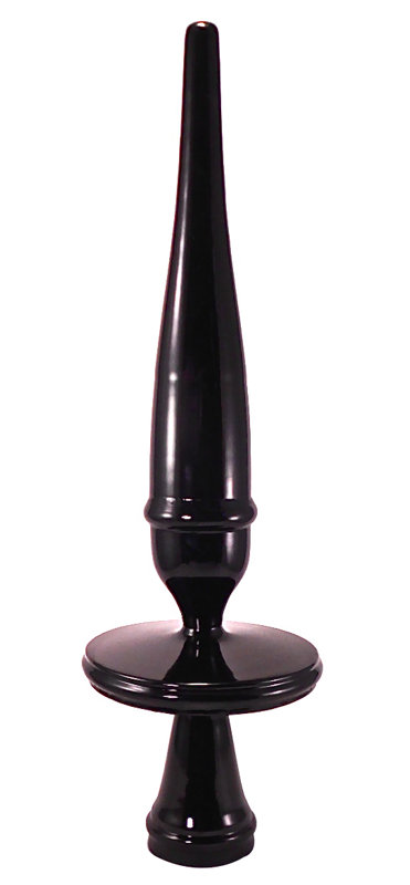 Fleuron de toit Gard Provence, Noir lustré, H 48 po x l 15,5 po x P 15,5 po