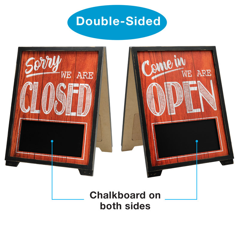A-Frame Open/Closed Sign