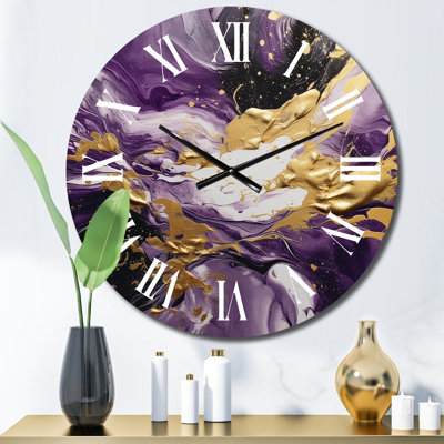 Metal Wall Clock