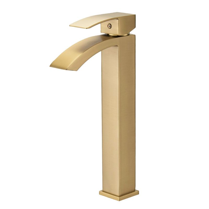 Robinet de salle de bain Modern, Or brossé