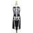 Skeletons Halloween Bib Apron