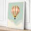 Hot Air Balloon at Dawn Minimalist - Wrapped Canvas-1080113515-1080113521
