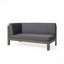 BANC DE COIN GAUCHE EN X