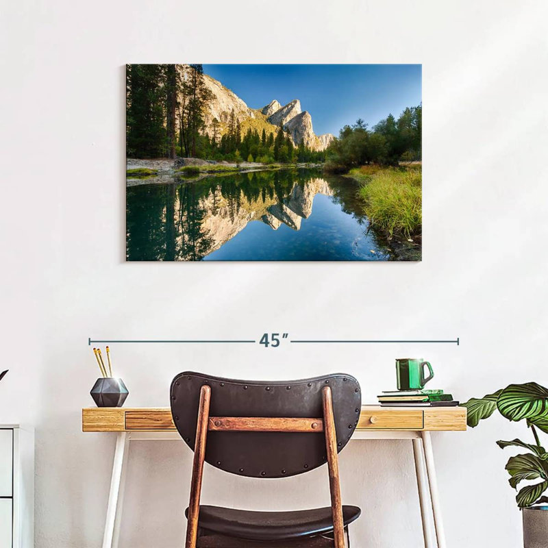 Alvord Yosemite Three Brothers, 24" H x 36" W