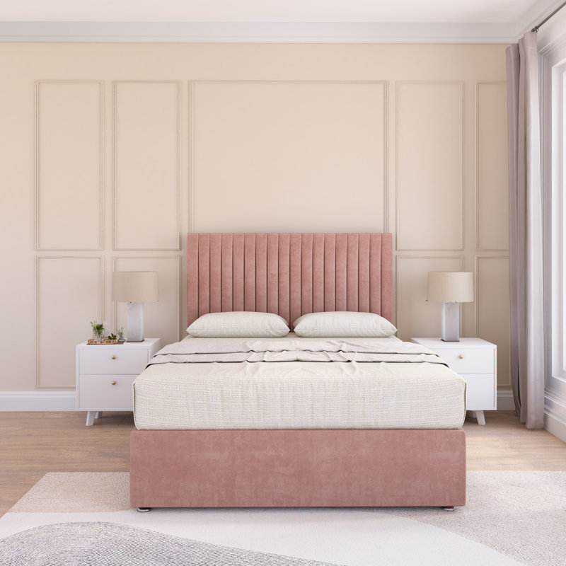 Bed, Small Double (4'), Pink