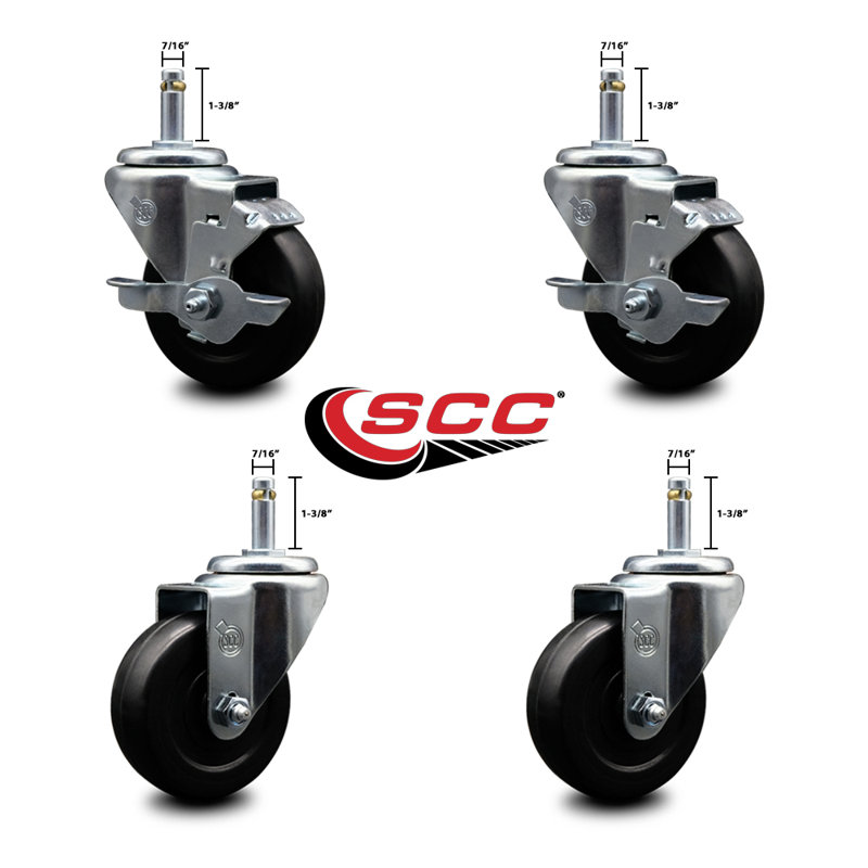 Grip Ring Stem Caster Set