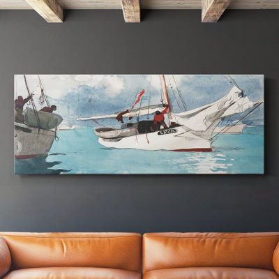 Série paysage - CCLXVI - Toile tendue avec châssis - Prêt à accrocher