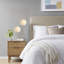 Lampe de table globe en métal 2 lumières