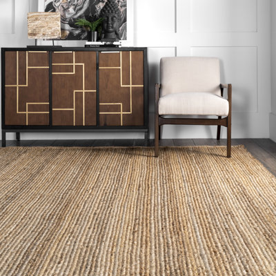 Tapis en jute naturelle