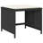  Garden Dining Set Black And Brown