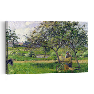 The Wheelbarrow, Orchard, C.1881 Abstract Contemporary Fruit Tree Wall Art Print