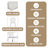 Edenfield Acrylic Barstool with Steel Frame in Chrome Finish (Set of 2)-2039556970