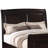 Elegant Transitional Queen Bed In Cappuccino