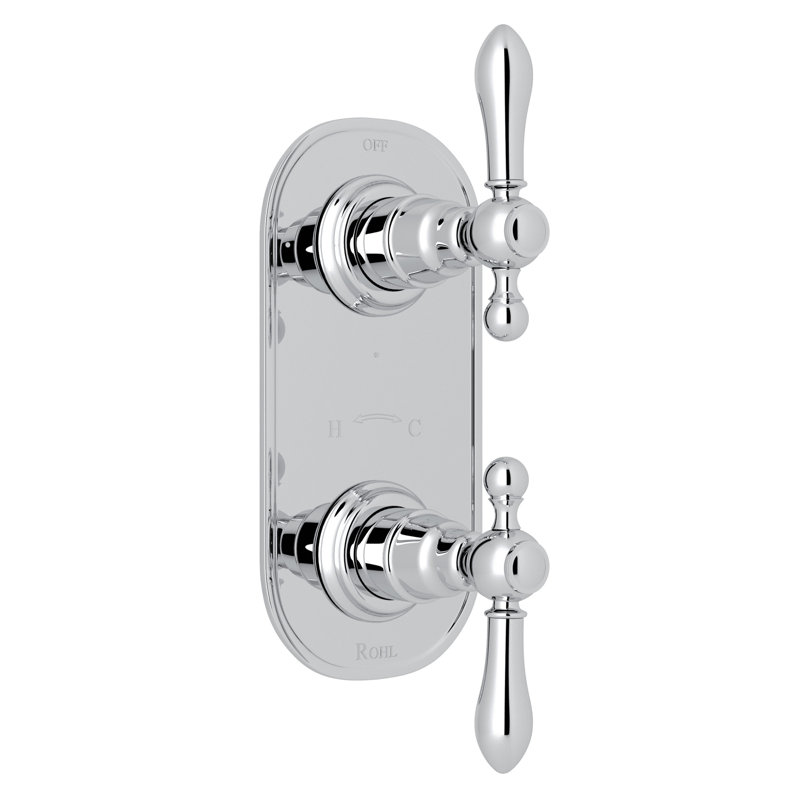 Arcana™ 1/2" Thermostatic Trim with Diverter, Polished Chrome