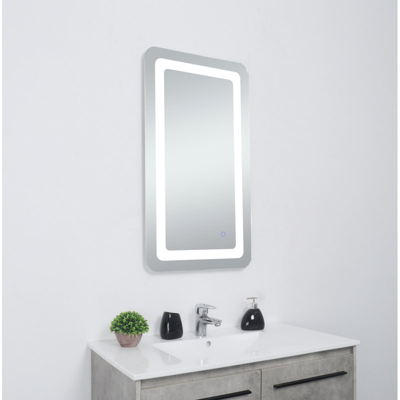 Miroir mural Juliane, Rectangle, 36 po x 24 po