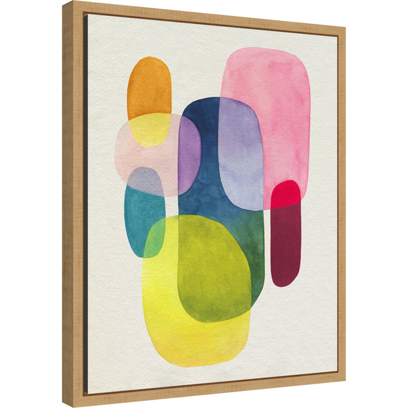 «Sunlit Spectrum I» par Grace Popp, reproduction d'art sur toile encadrée, H 20 po x l 16 po