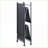 Console Table 3-Tier Foldable Industrial Rustic Metal, Sandy Black &amp; Dark Bronze Hand-Brushed | Industrial,Rustic | Metal