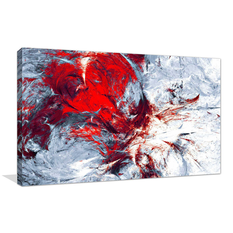 « burst of light », reproduction d’impression sur toile tendue, H 36 po x l 60 po x P 1,5 po