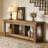 62.99-Inch Solid Wood Console Table, Farmhouse Sofa Table With Storage For Entryway, Living Room-126594158