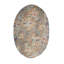 Rare Oval Shape Antique Artistic Irish Arts & Crafts Donegal Rug